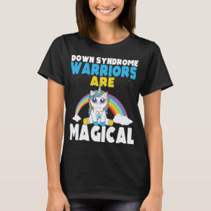 Camiseta Síndrome de Down Consciência Magical Unicorn Tri