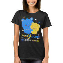 síndrome de down conscientização orgulhosa do urso