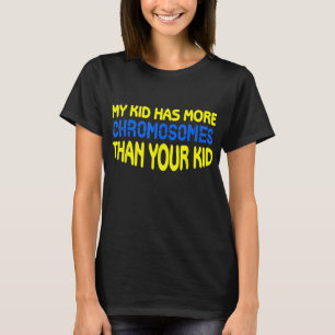 Camiseta Síndrome de Down Criança Mãe Pai Oferece Ideia de 