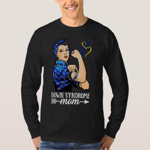 Camiseta Síndrome de Down Mãe Trisomy 21 Down Síndrome Awar