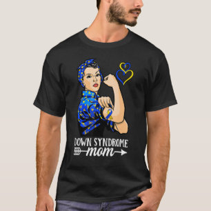 Camiseta Síndrome de Down Mãe Trisomy 21 Down Síndrome Awar