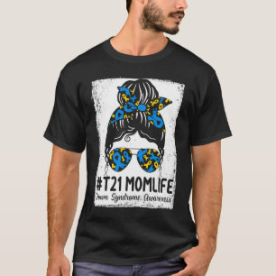 Camiseta Síndrome de Down Mamãe Vida Mensageira Síndrome de