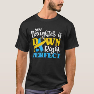 Camiseta Síndrome de Down Sensibilização da Filha S, Mã