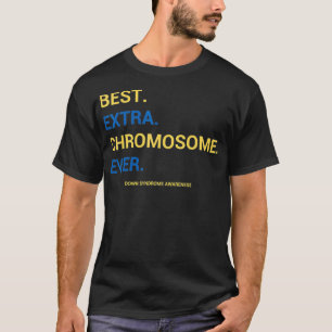 Camiseta Síndrome de Down Sensibilização Melhor Etra-Cromos