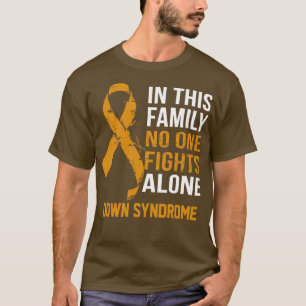 Camiseta Síndrome de Down Sensibilização Ninguém Luta Sozin