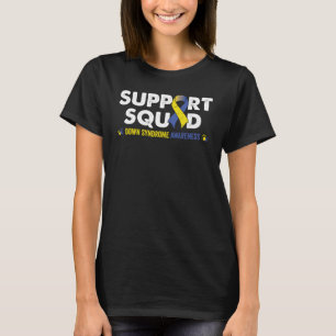 Camiseta Síndrome de Down Síndrome de Consciência Síndrome