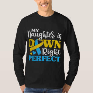 Camiseta Síndrome de Down Trisomia Sensibilização Mãe Pai T