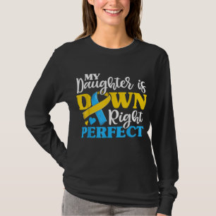 Camiseta Síndrome de Down Trisomia Sensibilização Mãe Pai T