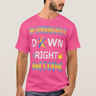 Camiseta Síndrome de Down Vovô Avô Abaixo Incrível T