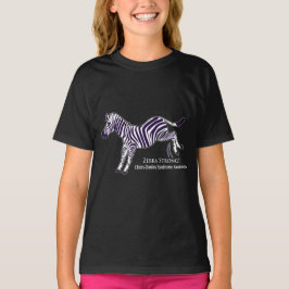 Camiseta Síndrome de Ehlers Danlos com zebra