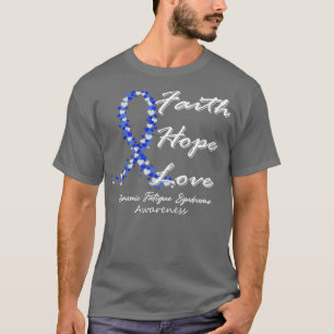 Camiseta Síndrome de Fadiga Crônica Sensibilização Fé Esper