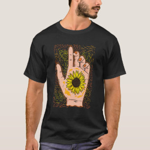 Camiseta Síndrome de girassol Sensibilização para a perturb