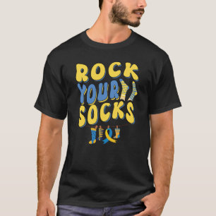 Camiseta Síndrome de Groovy World Down Dia 2023 é o seu mel