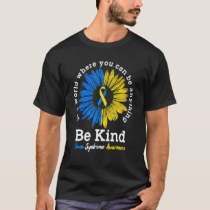 Camiseta Síndrome de Kind Down Sensibilização Friso Girasso