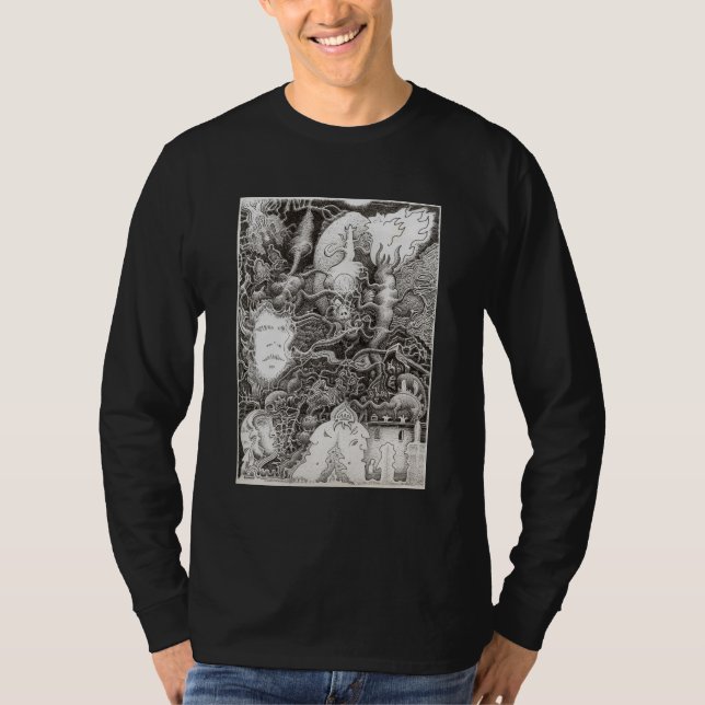 Camiseta Síndrome de Mindsucker, por Brian Benson (Frente)