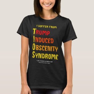 Camiseta Síndrome de Obscenidade Induzida por Tios Engraçad