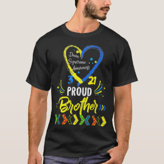 Camiseta Síndrome de Orgulho Irmão Sensibilização Irmã