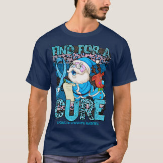 Camiseta Síndrome de Shprintzen Sensibilização para o natal