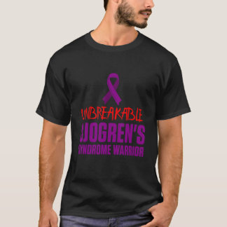 Camiseta Síndrome de Sjogren Sobrevivente Lento Guerreiro 2
