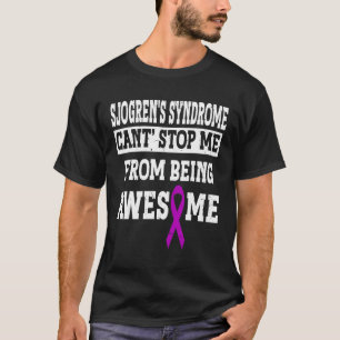 Camiseta Síndrome de Sjogrens Sensibilização Friso Roxo Sjo