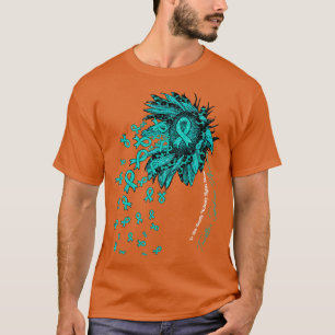 Camiseta Síndrome de Tourett Sensibilização para o girassol