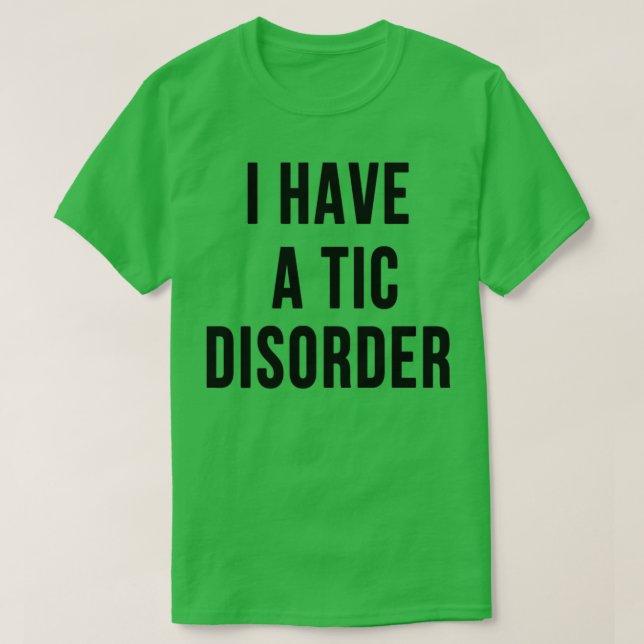Camiseta Síndrome de Tourettes Tutrette (Frente do Design)