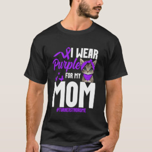 Camiseta Síndrome de Turner Conscientização Gata Mãe Sobrev