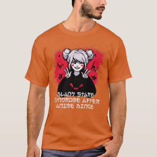 Camiseta Síndrome de vazio Stare Após Mães Japonesas De Ani