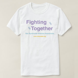 Camiseta Síndrome de YAO Luta Juntos