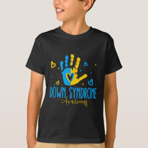 Camiseta Síndrome do Dia para Baixo da Síndrome Mundial Aba