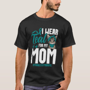 Camiseta Síndrome do X Frágil Conscientização Mamãe Gata Mã