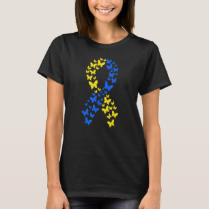 Camiseta Síndrome Mundial para Baixo Dia T21 Brisas de Bor