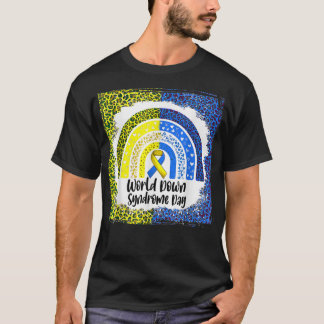Camiseta Síndrome Mundial para Baixo Sensibilização Encerra