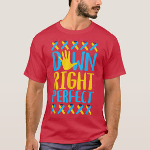 Camiseta Síndrome Nacional de Abaixo Sensibilização Perdido