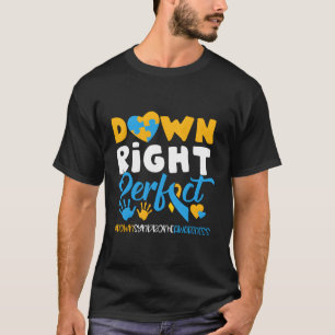 Camiseta Síndrome Nacional de Abaixo Sensibilização Perdido