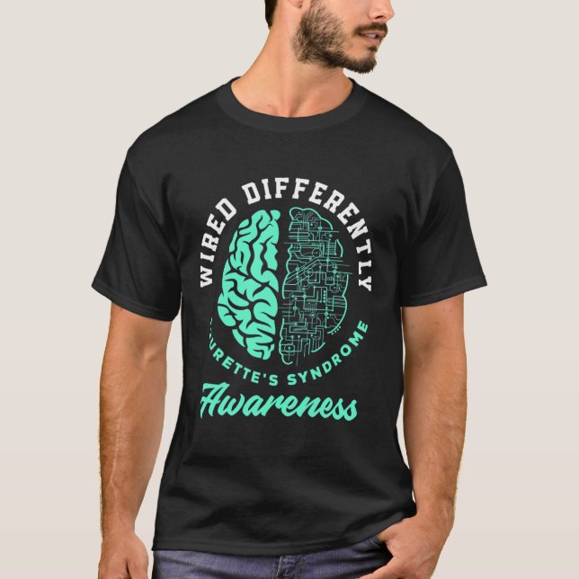 Camiseta Síndrome Tourette Diferente (Frente)