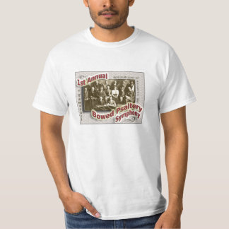 Camiseta Sinfonia curvada do saltério - t-shirt do valor