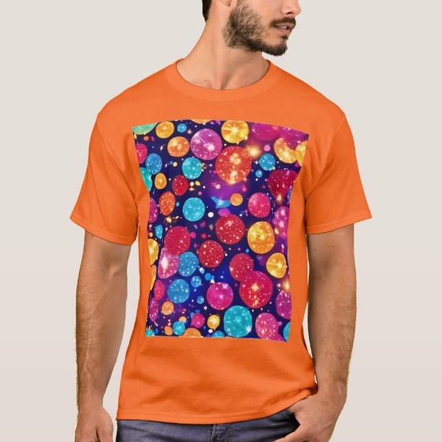 Camiseta Sinfonia de Cores Espelhantes (Frente)