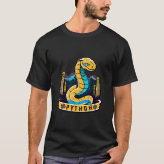 Camiseta Sinfonia do código Python Serpentine