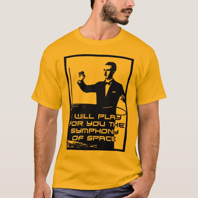 Camiseta Sinfonia do espaço (Frente)