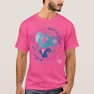 Camiseta Sing 2 Buster Moon Sonhe Grandes Sonhos Círculo Em