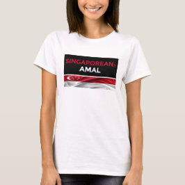 Camiseta Singapura-Amal-Mulheres