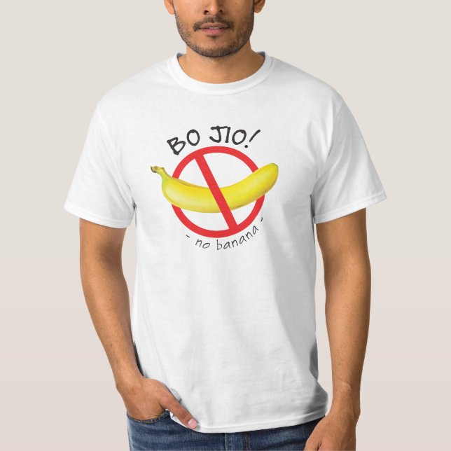 Camiseta Singapura - Bo Jio - Sem Convite, Sem Banana (Frente)