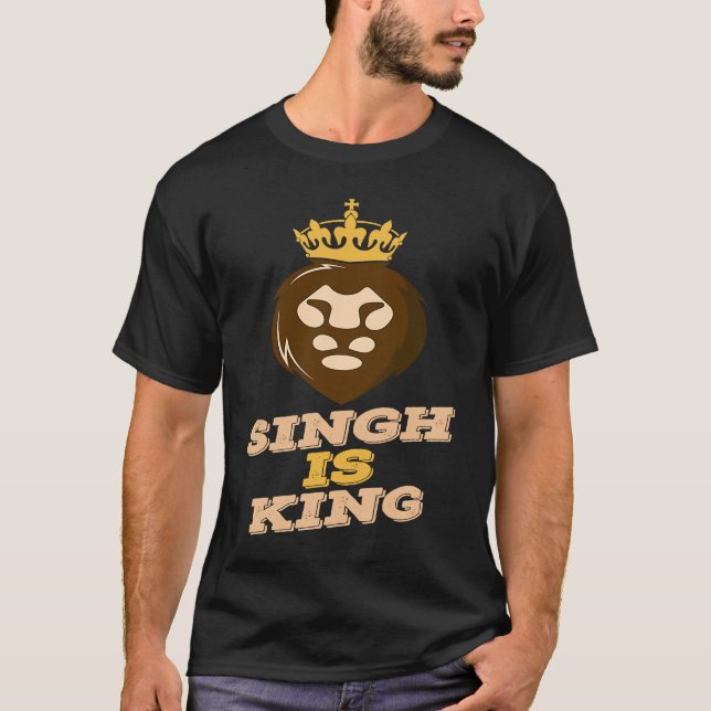 Camiseta Singh é o Rei Leão (Frente)