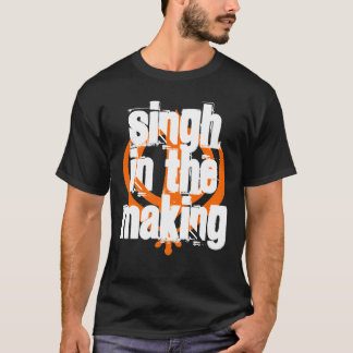 Camiseta Singh no fazer, preto - personalizado
