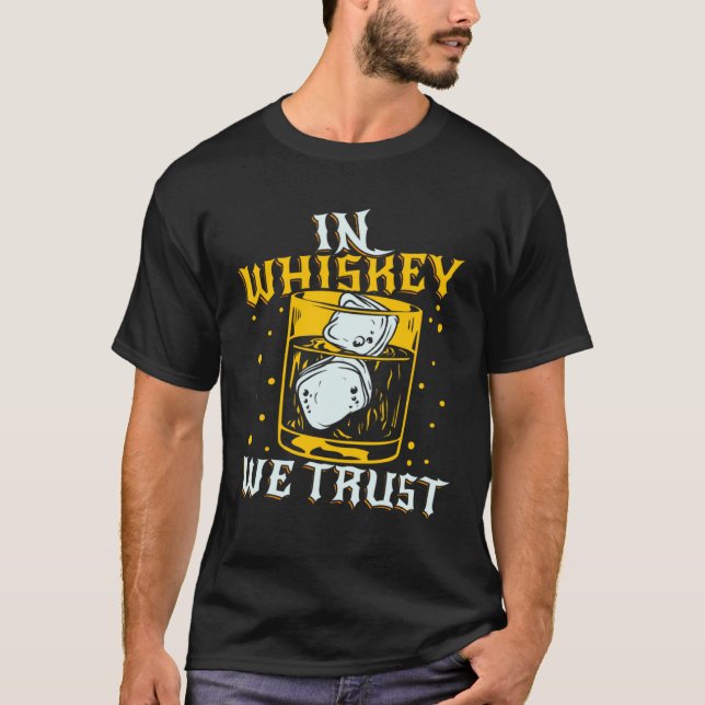 Camiseta Single Malt Humor  Irish Scotch Whiskey (Frente)
