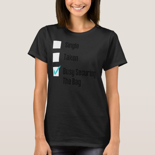 Camiseta Singletakenprendendo A Bag (Frente)