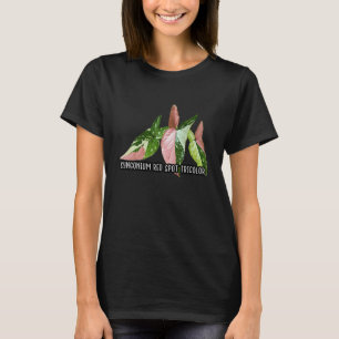 Camiseta Singonium Red Spot Tricolor PhiroPlantas Monstera