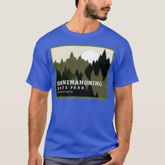 Camiseta Sinnemahoning State Park Pensilvânia Forest Sunri