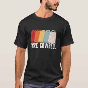 Camiseta Sino de Vaca Mais Sino de Vaca Vintage Bateria Sin